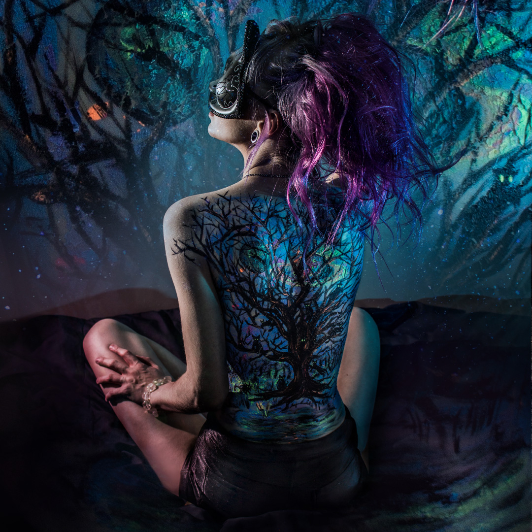 Artistic Photography by PGPHOTO - Bodypaint: Cat Tree